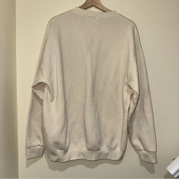 Vintage Lee Heavyweight Cabbage Key Florida Tan + Green Graphic Crewneck Size: L - Picture 10 of 16